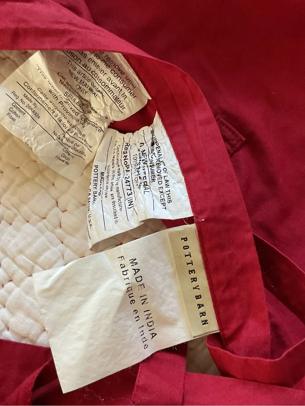 2 Pottery Barn Georgia Quilted Paisley Vintage 2005s Pillow Shams Standard